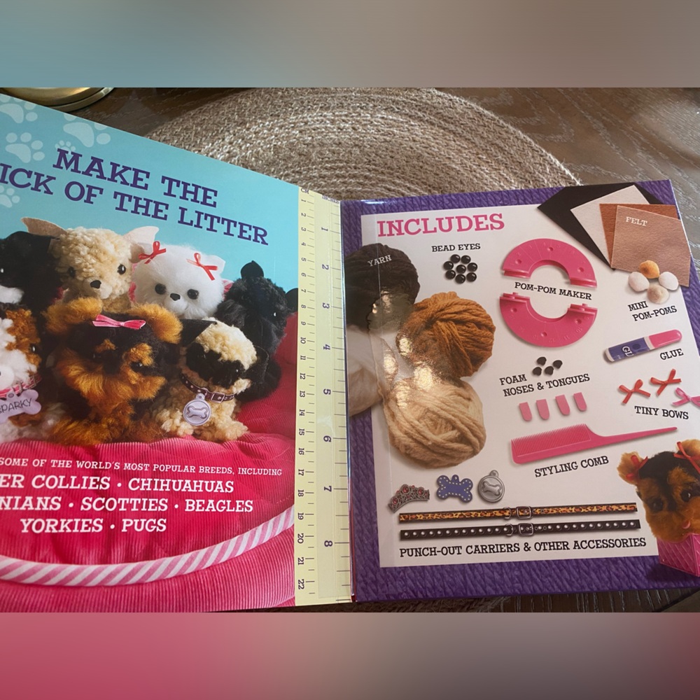 Klutz Pom Pom Puppies Craft Kit - Picture 6 of 6